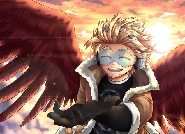 Taustakuva Hawks - My Hero Academia 2K