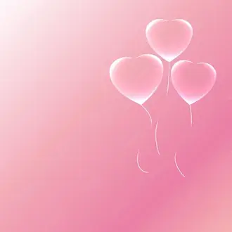srdce balonky - den svateho valentyna stahnout