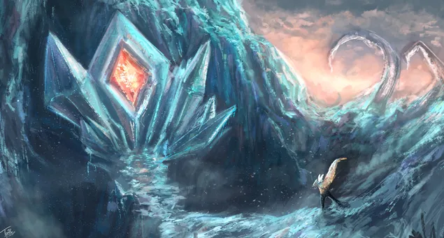 Häerz vum Wanter 2K Tapeten