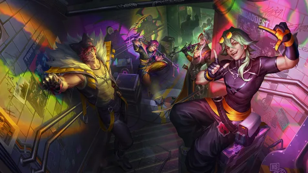 Хеартстеел Хероес | Леагуе оф Легендс [ЛОЛ] 4K позадина