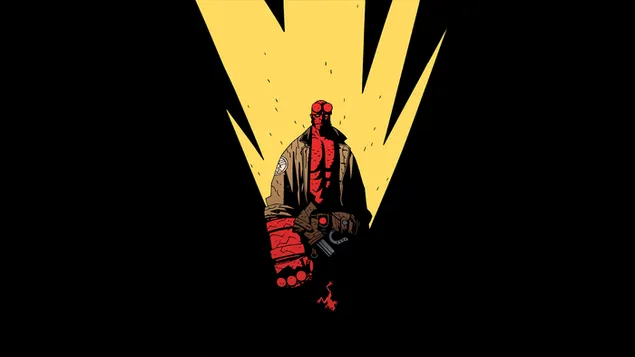 infierno minimalista 4K fondo de pantalla