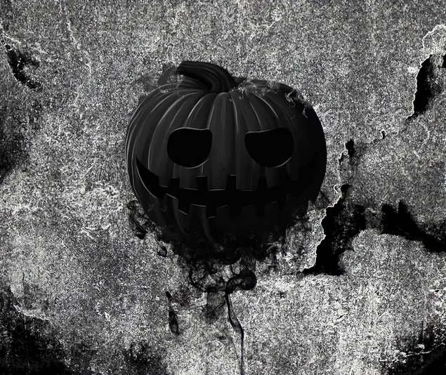 Hallo schwarzes Halloween 2K Hintergrundbild