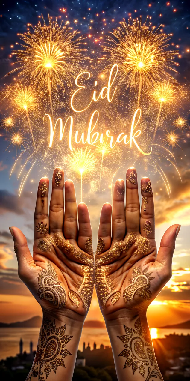 Рацете украсени со Хена се претвораат во огномет со Еид Мубарак во треперливо злато 2K тапет