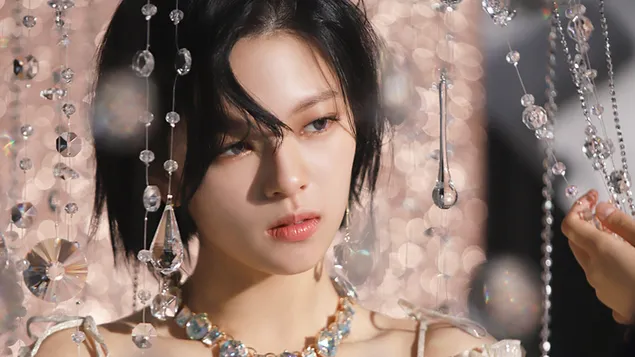 Hermosa Jeongyeon en 'Feel Special' MV Shoot de Twice (K-Pop Band) descargar
