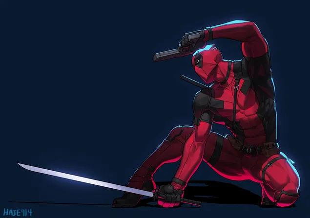 Héroe de acción de Marvel Comics - Deadpool descargar