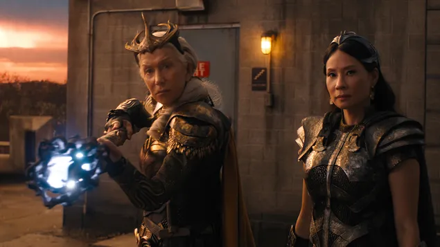 Hespera și Kalypso din Shazam! Furia zeilor 4K imagine de fundal