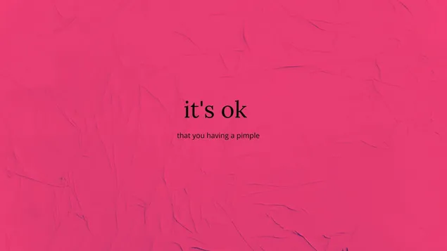 het is ok