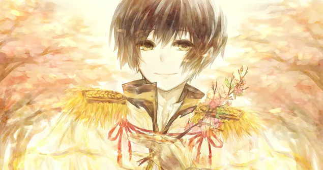 هتالیا - اکسیس پاورز - کیکو هوندا ژاپن کاغذدیواری  2K