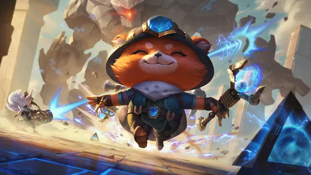 prezemete hexplorer 'teemo' splash art - league of legends (lol)