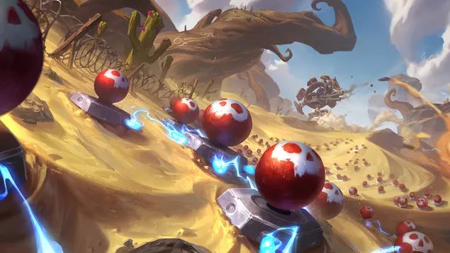 mydn myn hexplosive (legends of runeterra) - league of legends (lol) brgyry khnyd