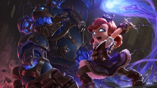 Hextech'Annie'スプラッシュアート-LeagueofLegends（LOL） 4K 壁紙