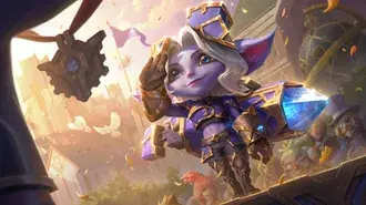 Tapeta Hextech 'Tristana' Splash Art - League of Legends (LOL) 8K