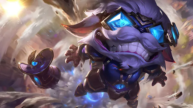 hextech 'ziggs' splash art - league of legends (lol) zavantazhiti