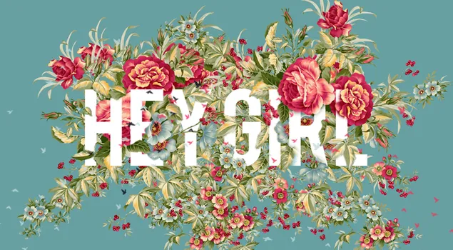 Hey meid - bloemen download