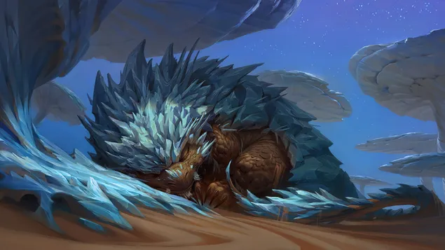 Rockbear Hibernating (Legends of Runeterra) - League of Legends (LOL) 4K sfond