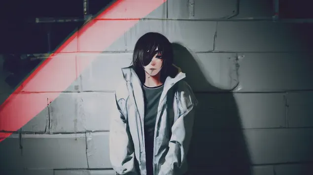 Himeno from Chainsaw man 4K wallpaper