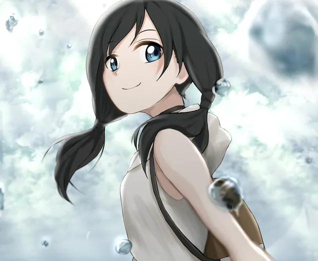 هینا آمانو -- هواشناسی با تو کاغذدیواری  4K