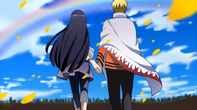 Hinata Hyuga và Naruto Uzumaki