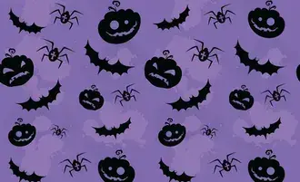 Halloween Hipster 4K wallpaper