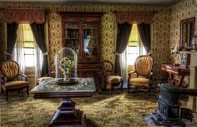 historic living room