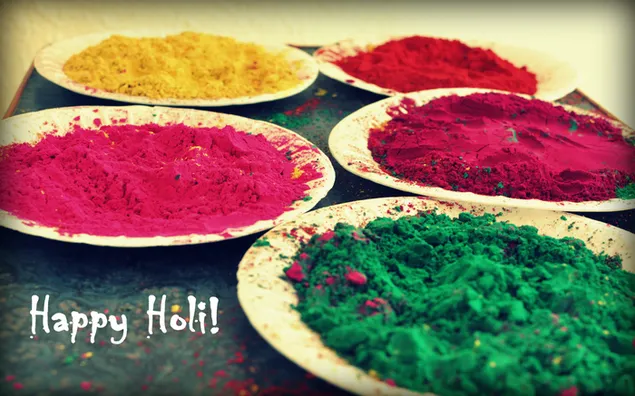 Holi Bright Colors HD wallpaper