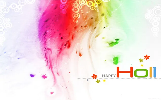 Holi Festival farver HD tapet