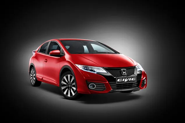 Аутомобил Хонда Цивиц 4K позадина