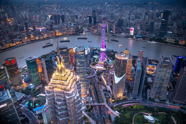 香港、中国 2K 壁紙