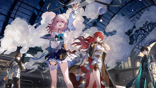 honkai: star rail anime meedercher a jongen eroflueden