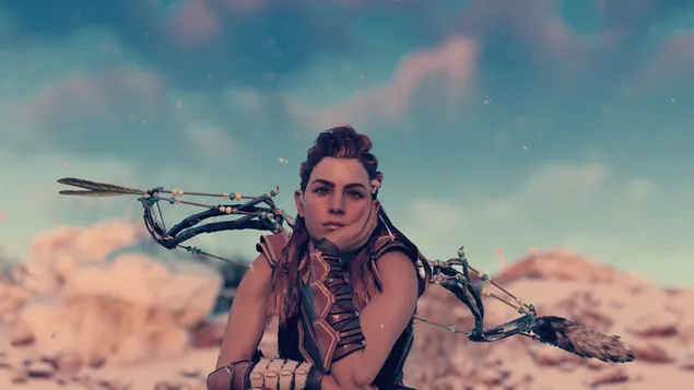 Tapeta Horizon Zero Dawn (videohra) - Aloy 4K