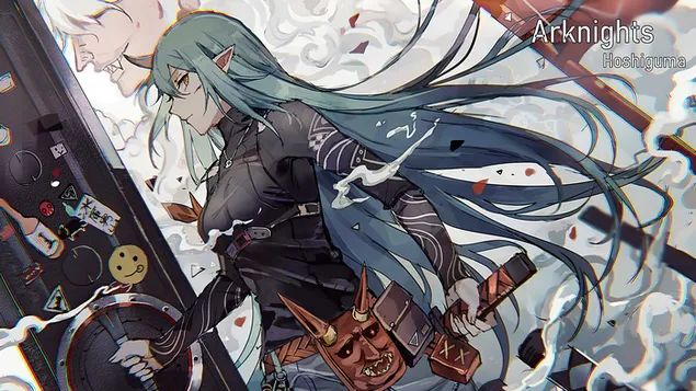 Hoshiguma - Arknights [动漫电子游戏] 4K 壁纸