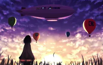 uitzicht op heteluchtballon download
