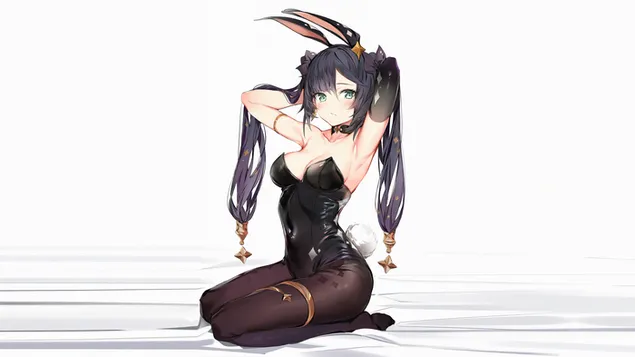 อะนิเมะแมวสาวสุดฮอต Mona | เก็นชิน อิมแพ็ค 6K วอลเปเปอร์