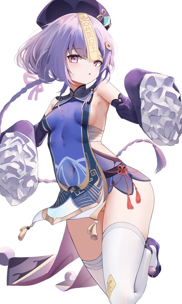 zhava anime divka qiqi | genshinuv dopad stahnout