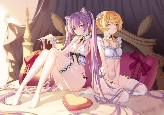 熱いアニメの女の子 | ガンシンインパクト 2K 壁紙