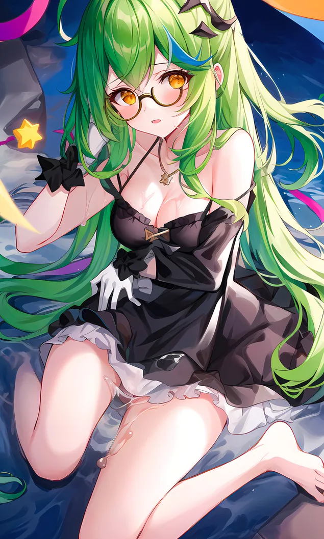 熱門動漫科學家蔗糖（原神） 2K 壁紙