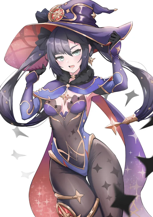 عالمة الآثار الساخنة منى (أثر جانشين) 2K خلفية