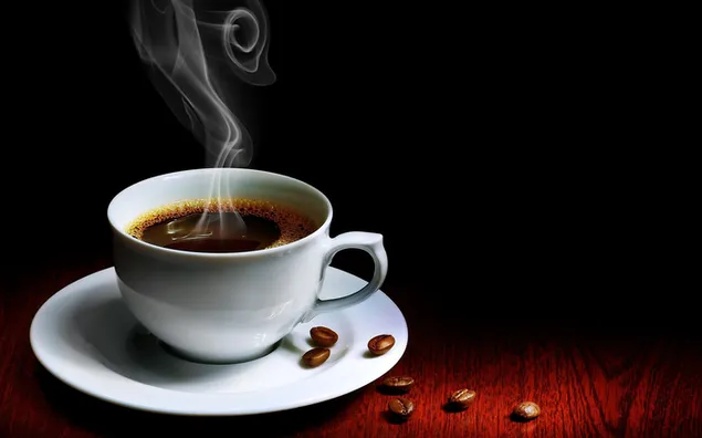 Cangkir kopi panas unduhan