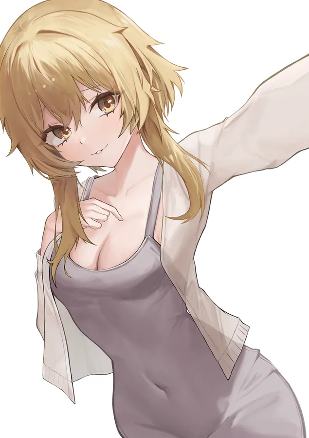 hot lumine graziosi occhi dorati | genshin impact scarica