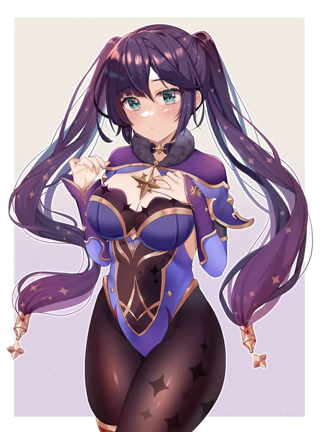 뜨거운 모나 녹색 눈 | 간신 임팩트 2K 배경화면