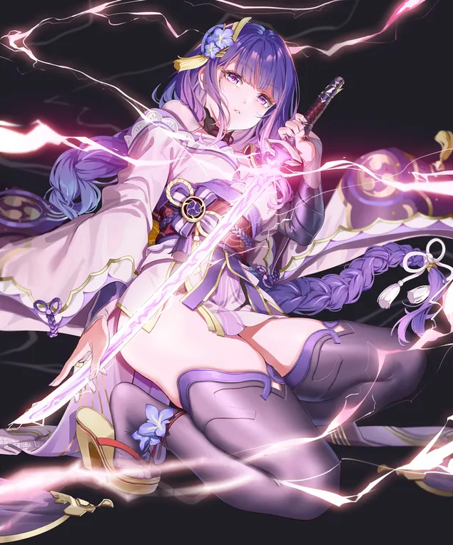 熱雷電電劍| 甘信衝擊 2K 壁紙