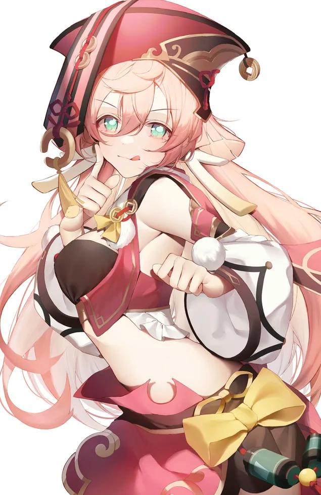 ความบ้าคลั่งของ Hot Yae Miko | ผลกระทบของเก็นชิน HD วอลเปเปอร์