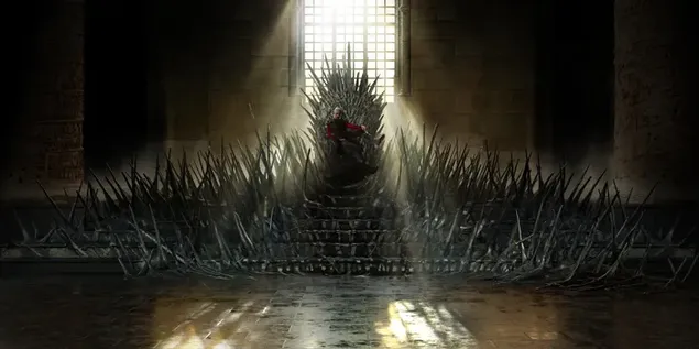House of Dragon series spear throne image