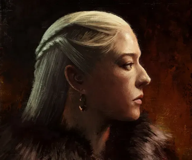 House of the Dragon - Niesamowita grafika Rhaenyry Targaryen HD tapeta