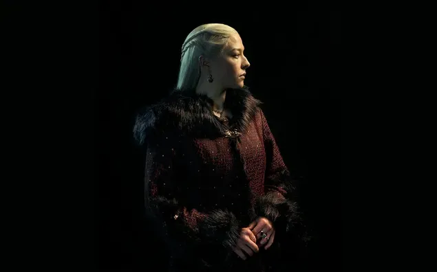 A sárkány háza – Rhaenyra Targaryen hercegnő féléves királynőjévé 4K háttérkép