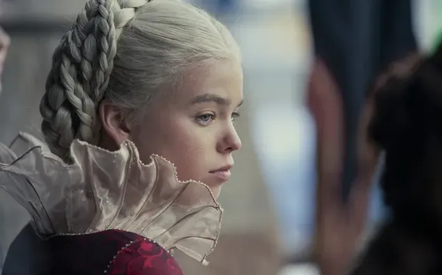 A sárkány háza – Viserys I. Targaryen király örököse, Rhaenyra Targaryen hercegnő 4K háttérkép