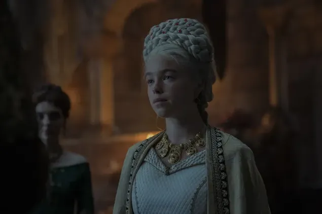 A sárkány háza – A fiatal Rhaenyra esküvője 4K háttérkép