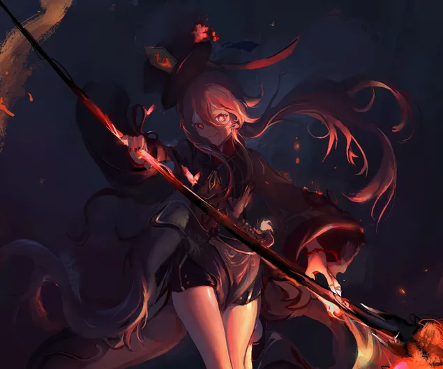 胡濤&赤暗| 原神衝擊 2K 壁紙