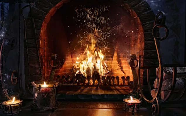ファイヤーピット暖炉ウッドファイアホーム