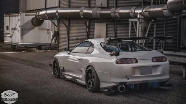 灰色のトヨタ スープラ mk4 ダウンロード